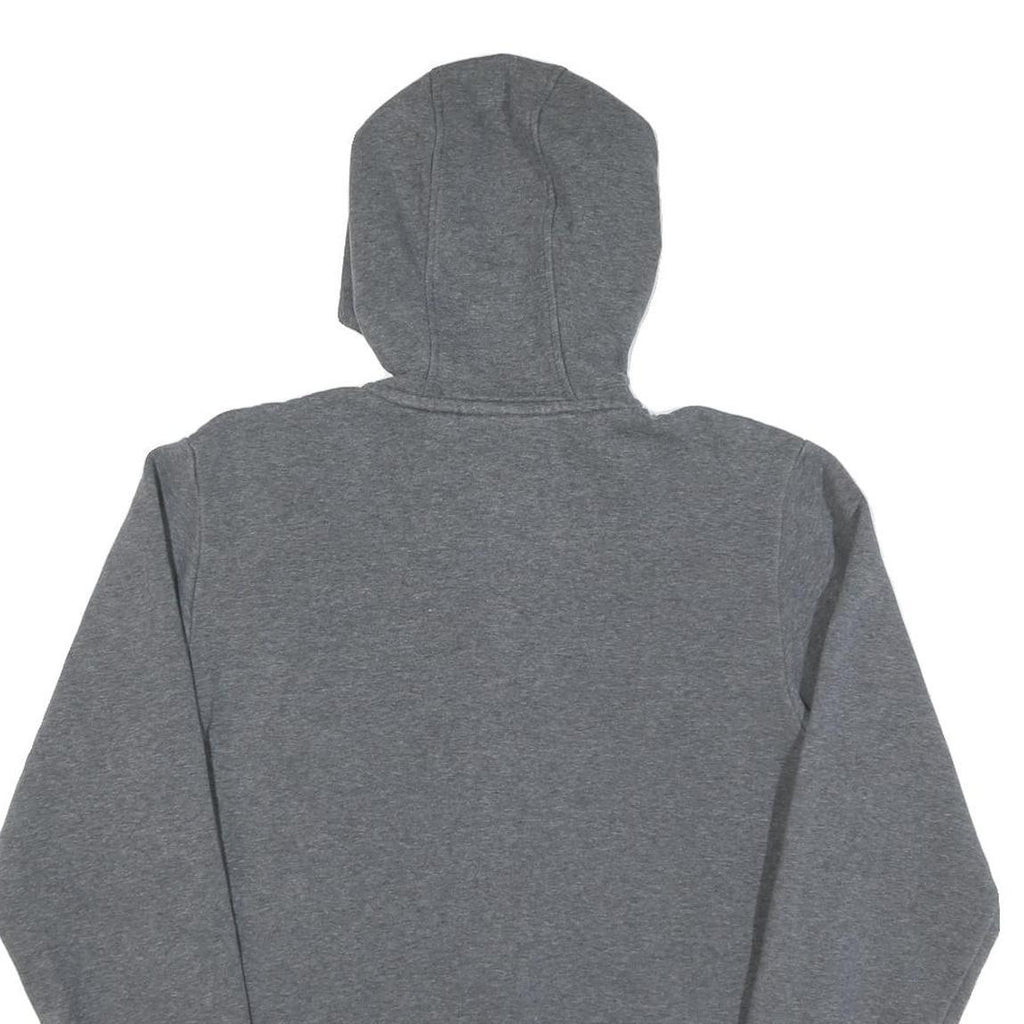 ADIDAS Womens Grey & Turquoise Zip Up Hoodie S Lightweight Cotton Casual