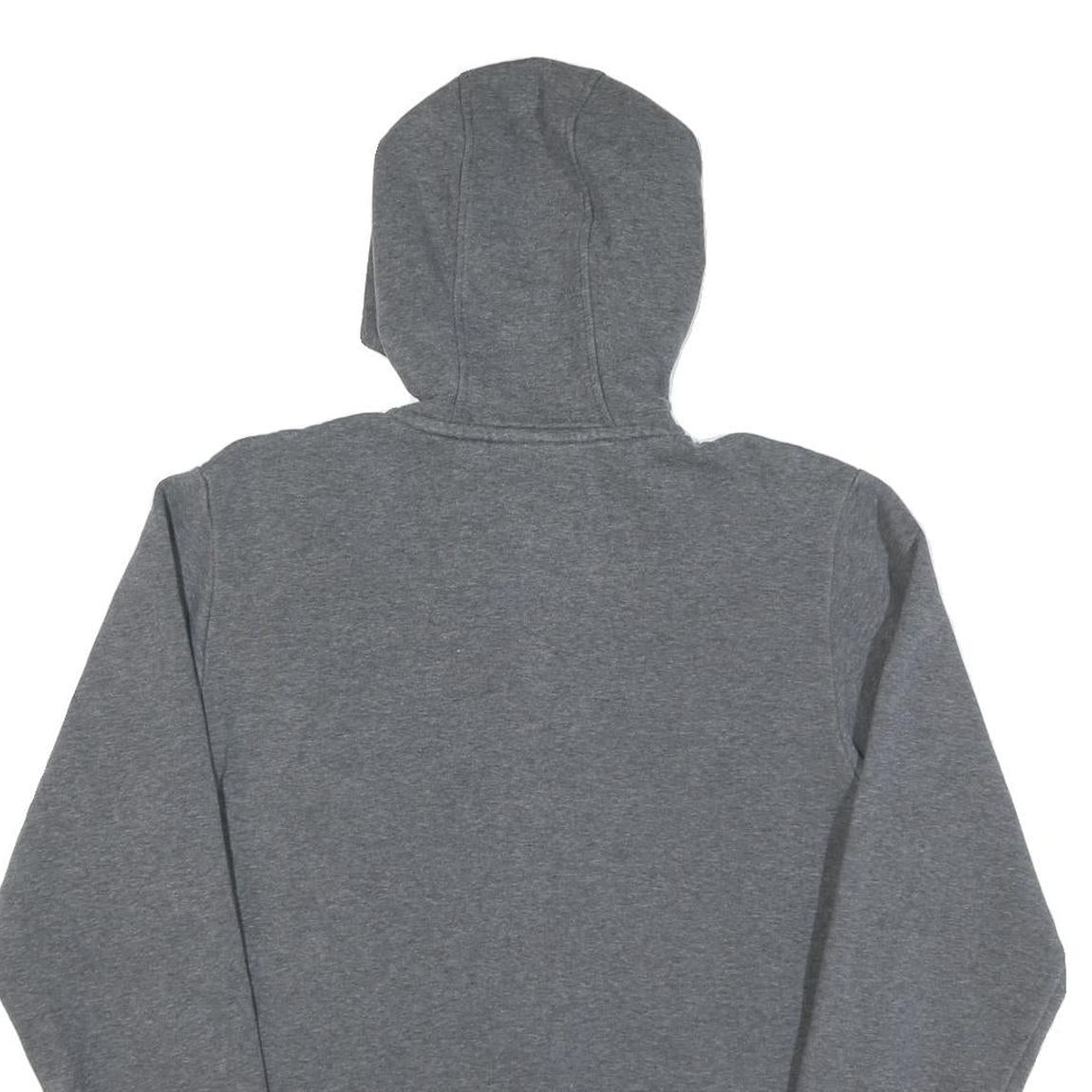 ADIDAS Womens Grey & Turquoise Zip Up Hoodie S Lightweight Cotton Casual