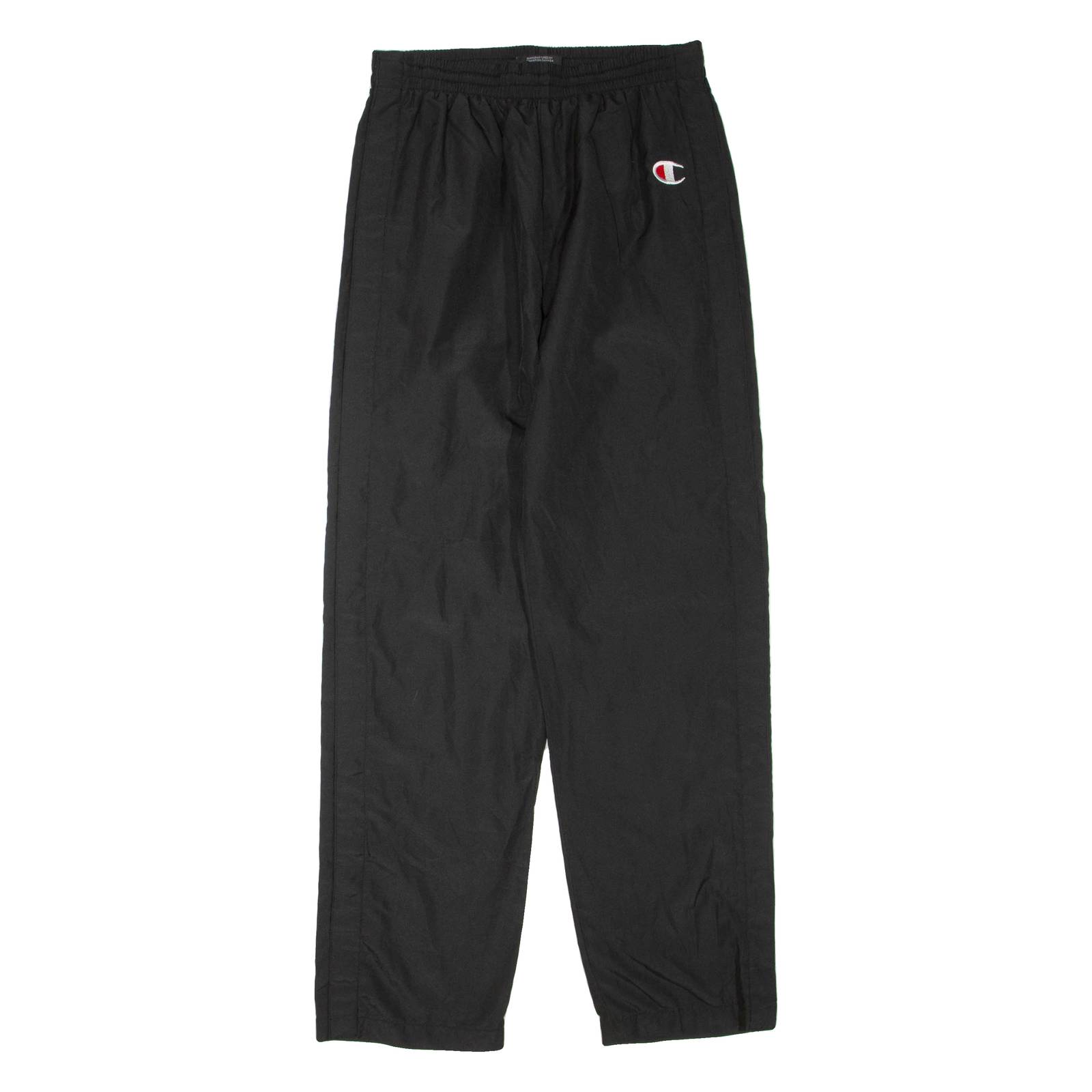 CHAMPION Mens Track Pants Black Straight XS W26 L30