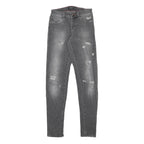 PHILIPP PLEIN Womens Grey Slim Skinny Denim Cotton Blend Medium Wash W25 L31