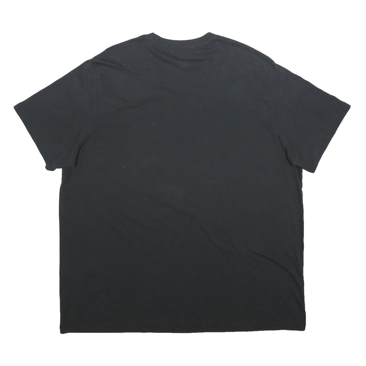 LEVI'S Mens Black Graphic T-Shirt 2XL Short Sleeve Crew Neck Cotton Blend
