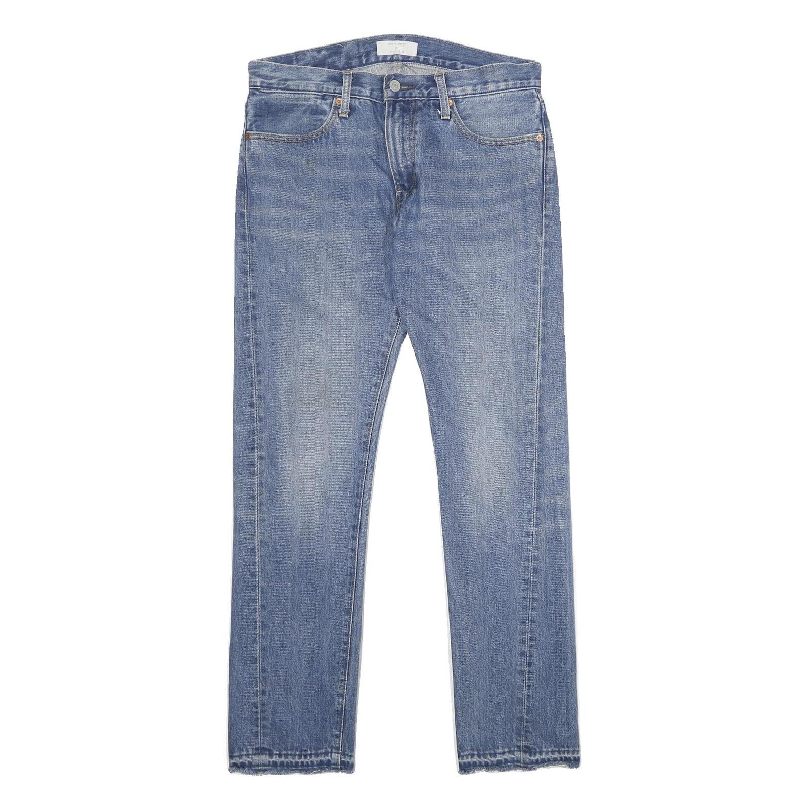 LEVI'S 511 Altered Mens Jeans Blue Slim Skinny Denim Medium W32 L32 Casual