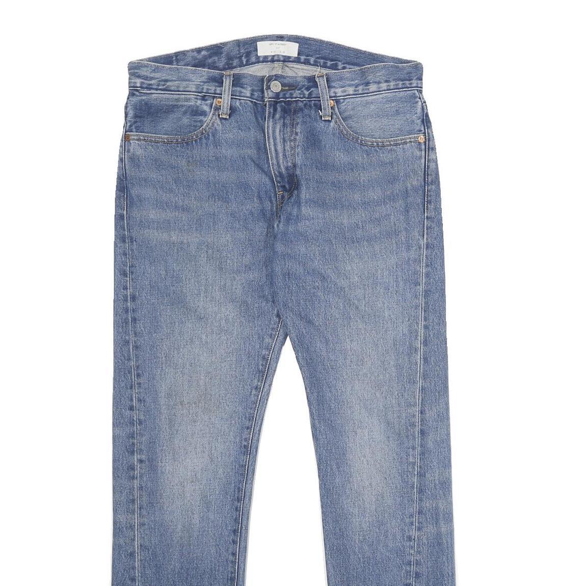 LEVI'S 511 Altered Mens Jeans Blue Slim Skinny Denim Medium W32 L32 Casual