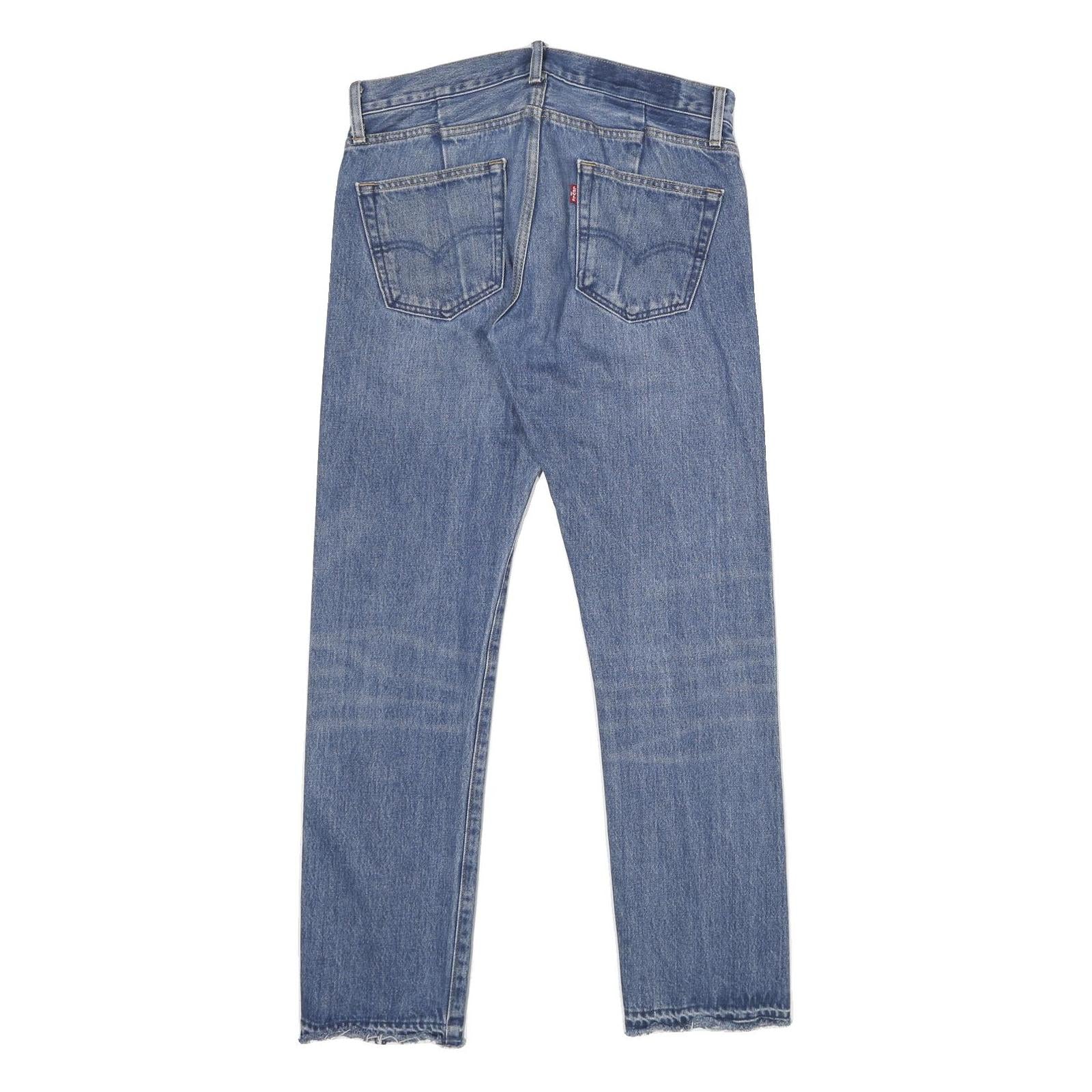 LEVI'S 511 Altered Mens Jeans Blue Slim Skinny Denim Medium W32 L32 Casual