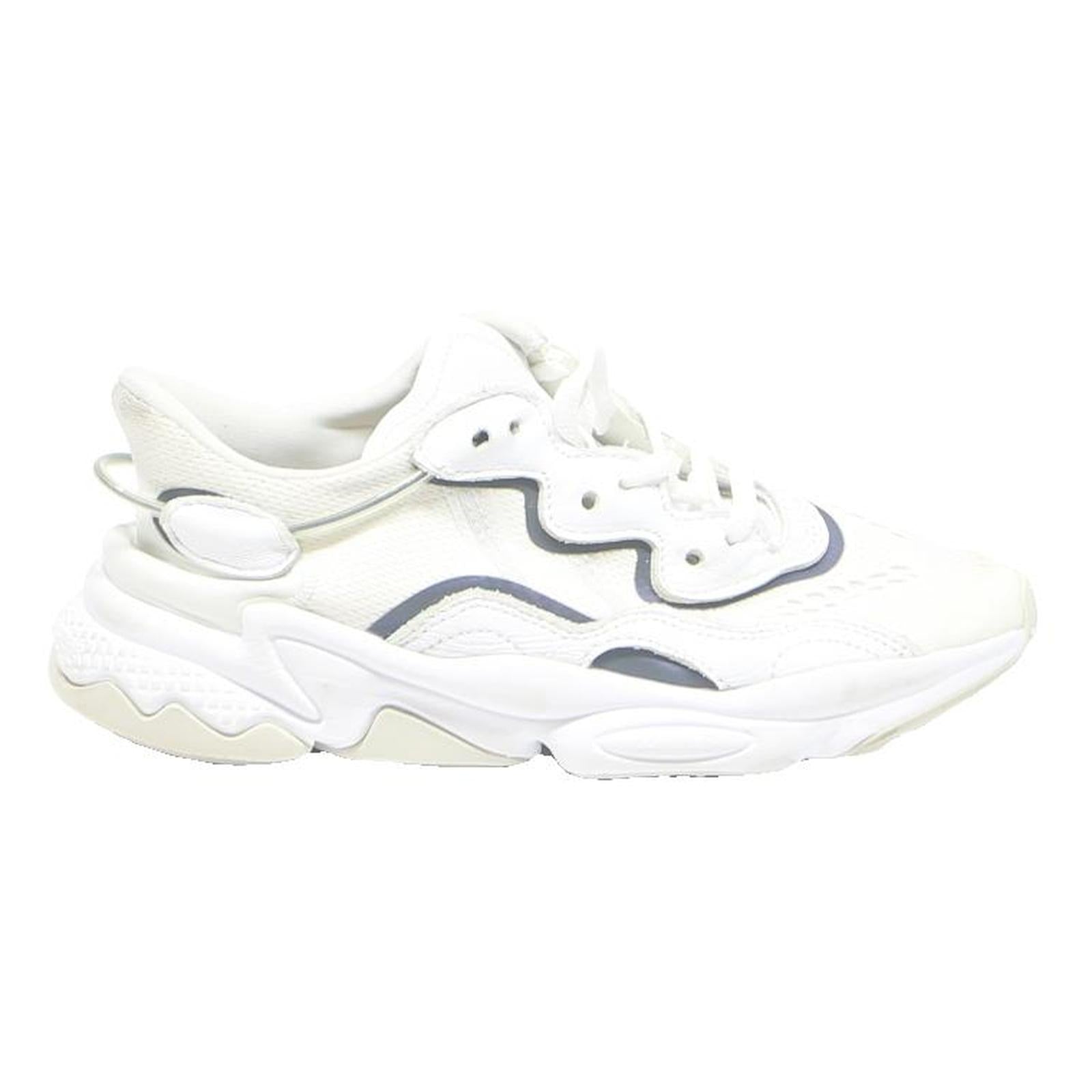 ADIDAS Ozweego Womens White Synthetic UK 5 Chunky Trainers Comfortable Sport