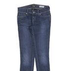 GUESS Womens Blue Slim Skinny Denim Cotton Blend Jeans W28 L32 Stylish Casual