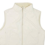 CHAMPION Womens Gilet White Nylon S