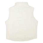 CHAMPION Womens Gilet White Nylon S