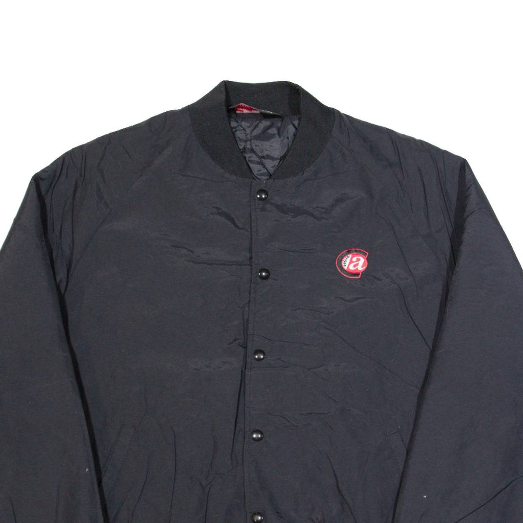 SPORTSMASTER Mens Bomber Jacket Black USA L