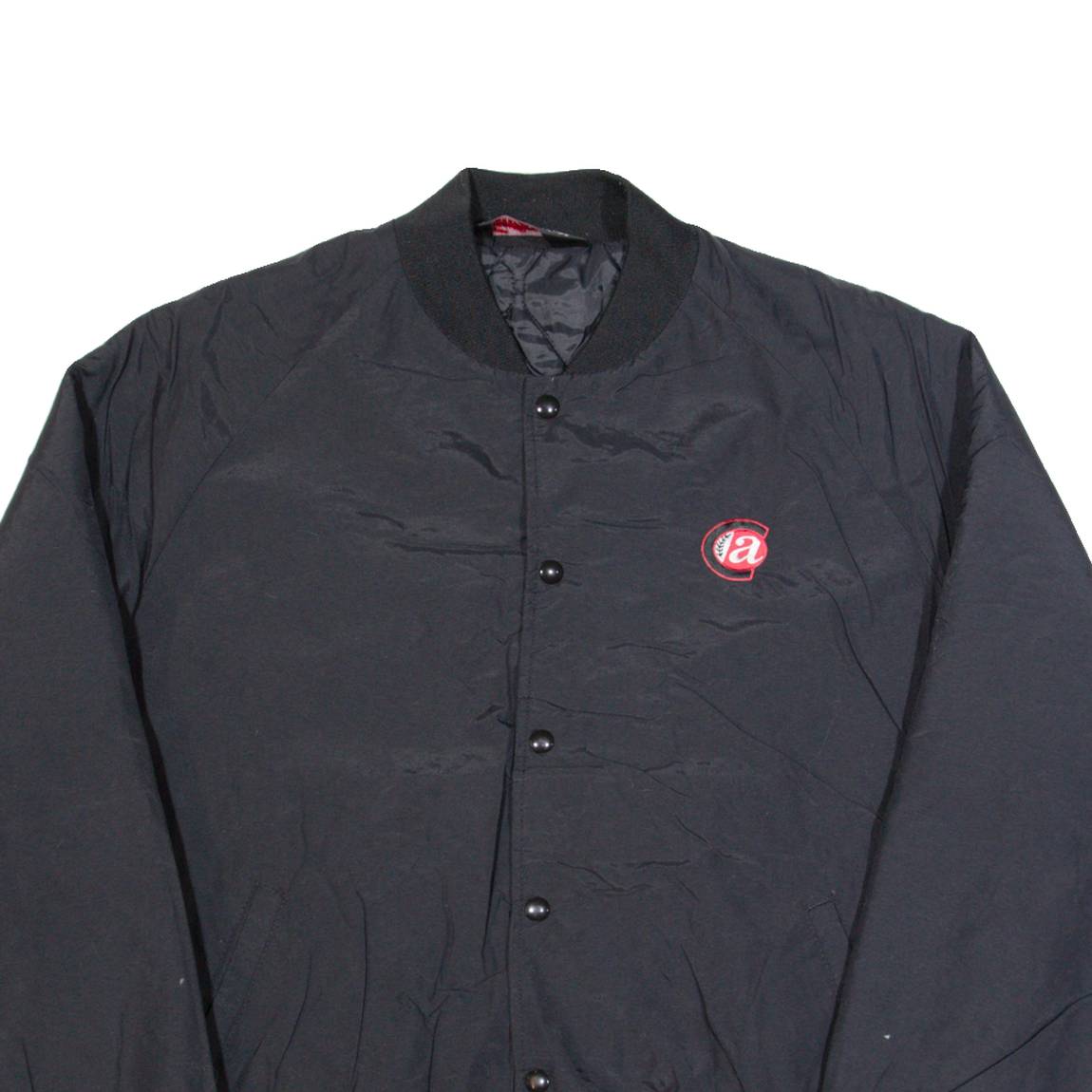 SPORTSMASTER Mens Bomber Jacket Black USA L