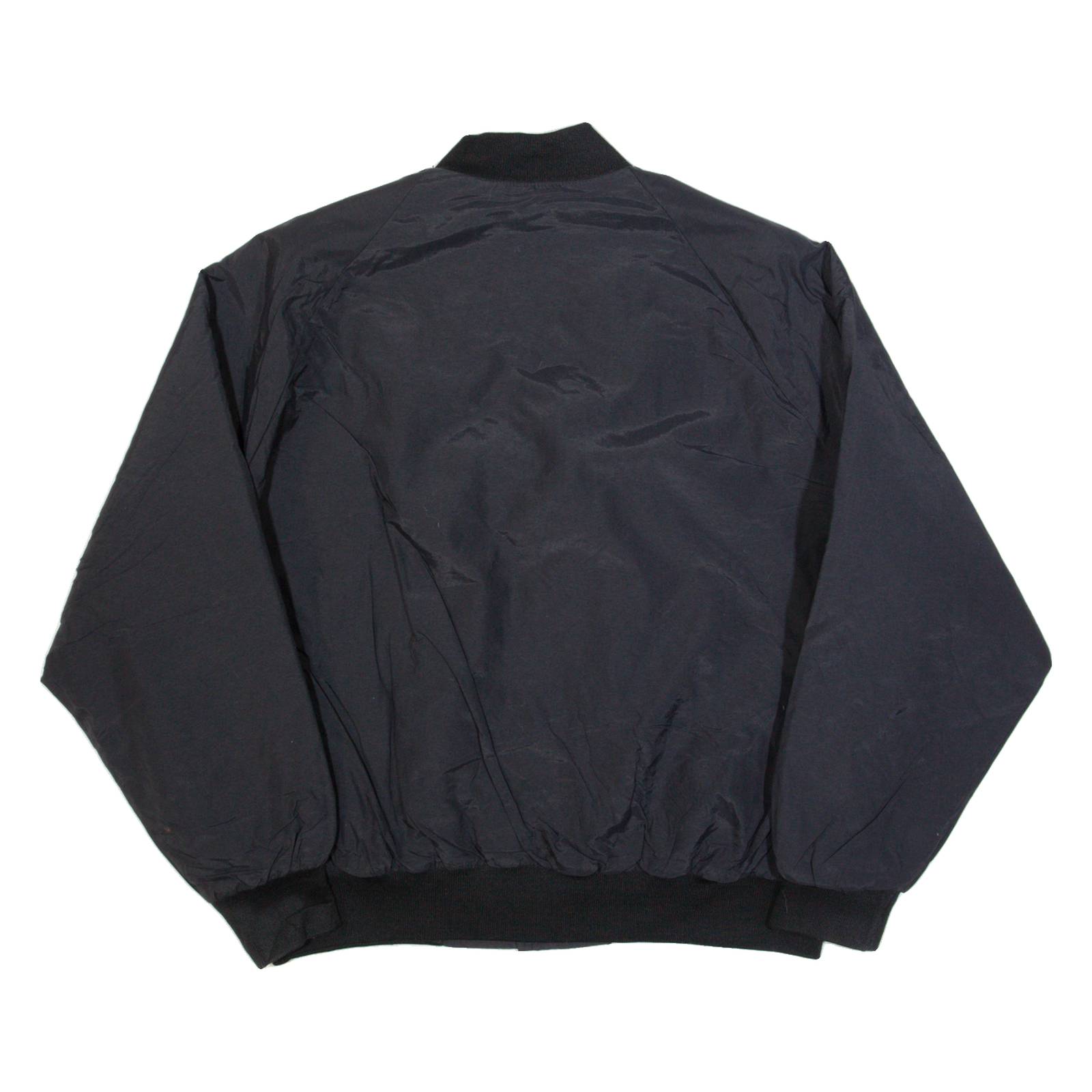 SPORTSMASTER Mens Bomber Jacket Black USA L