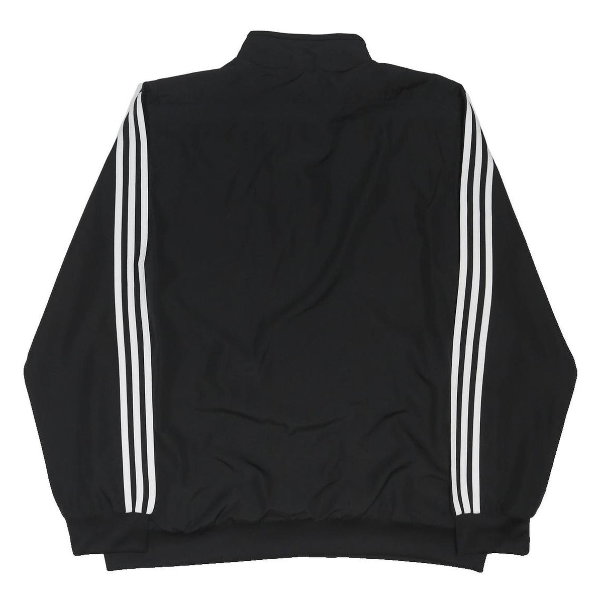 ADIDAS Mens Black & White Wolves Track Jacket XL Polyester Blend Zip Athletic
