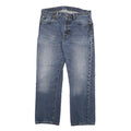 LEVI'S 501 Mens Jeans Blue Regular Straight Denim Medium W30 L27 Classic Cotton