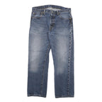 LEVI'S 501 Mens Jeans Blue Regular Straight Denim Medium W30 L27 Classic Cotton