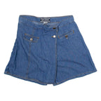 BOLERO Womens Casual Shorts Blue M W28