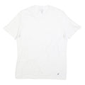 NAUTICA Mens White Cotton Blend Casual T-Shirt M Short Sleeve Crew Neck Plain