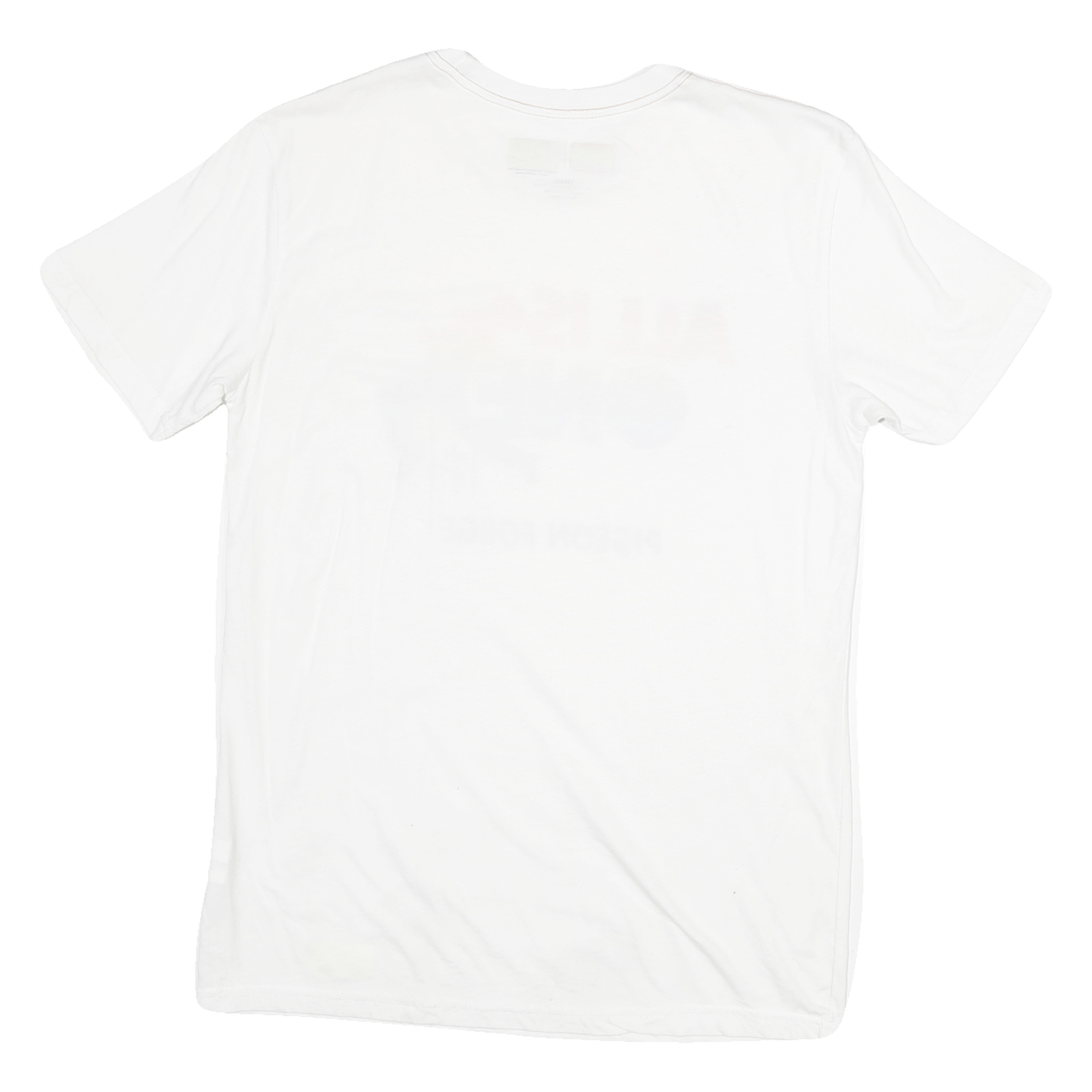 HARD ROCK CAFE Mens White All Is One Graphic T-Shirt S Short Sleeve Crew Neck