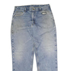 CARHARTT Mens Regular Fit Jeans Blue Denim Zip W38 L32 Classic Cotton Casual