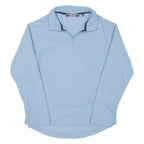 BERGHAUS Womens Fleece Blue 1/4 Zip UK 10