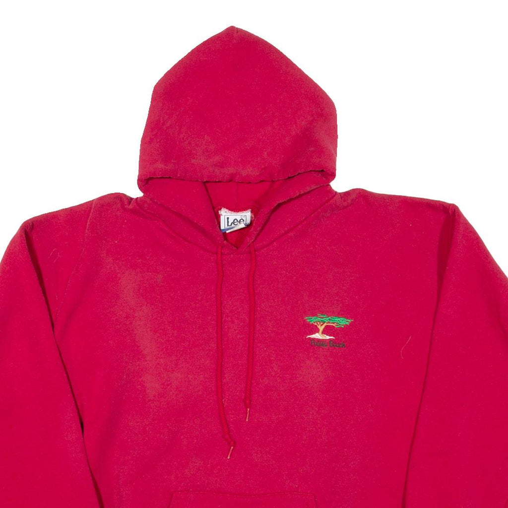LEE Pebble Beach Mens Red Hoodie XL