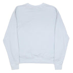 FILA Womens White Crew Neck M Sweatshirt Cotton Blend Casual Pullover