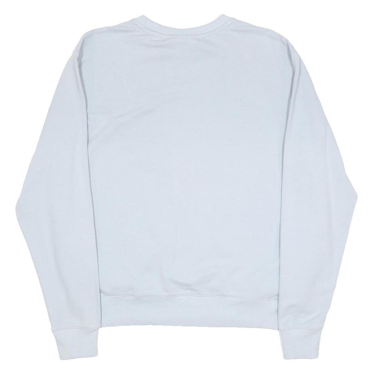 FILA Womens White Crew Neck M Sweatshirt Cotton Blend Casual Pullover