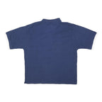 LEE Mens Blue & White All Star Game 2001 Short Sleeve Polo Shirt L Cotton Blend