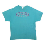 GILDAN Mens Blue Ketchikan Alaska Graphic T-Shirt XL Short Sleeve Crew Neck