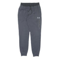 UNDER ARMOUR Mens Joggers Grey Cotton Blend Slim Tapered M W28 L30 Sportswear