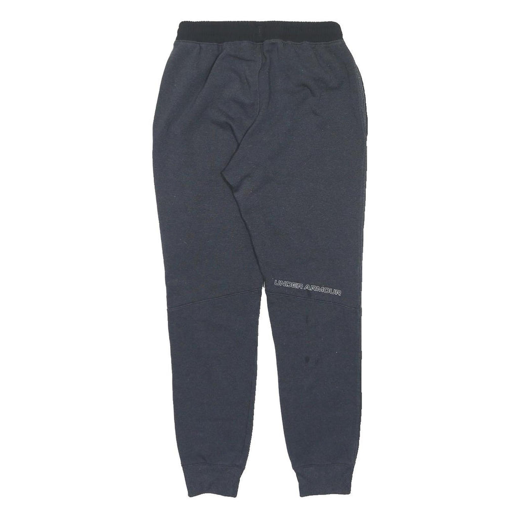 UNDER ARMOUR Mens Joggers Grey Cotton Blend Slim Tapered M W28 L30 Sportswear