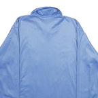 ASICS Mens Blue Jacket M Polyester Plain Zip Casual Sportswear Lightweight