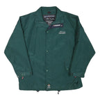 ANAPURNA Womens Green Jacket L Polyester Blend Plain Zip Outdoor Lightweight