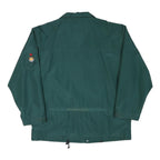 ANAPURNA Womens Green Jacket L Polyester Blend Plain Zip Outdoor Lightweight
