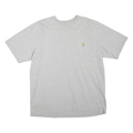 CARHARTT Mens Grey Pocket T-Shirt XL Short Sleeve Crew Neck Workwear