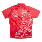 CRANE Cycling Womens Jersey Red 1/4 Zip M
