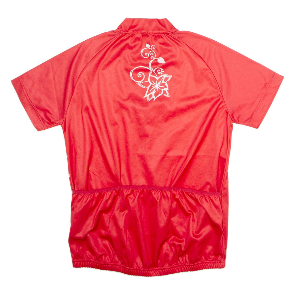 CRANE Cycling Womens Jersey Red 1/4 Zip M