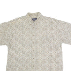 CROSSINGS Mens Shirt Beige 90s XL