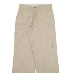 DICKIES Cargo Mens Trousers Beige Regular Straight W29 L31