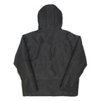 ELLESSE Womens Black Zip Hooded Jacket UK 12 Polyester Blend Casual Outerwear
