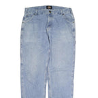 DICKIES Mens Jeans Blue Regular Straight Denim Medium W36 L33 Workwear