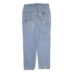 DICKIES Mens Jeans Blue Regular Straight Denim Medium W36 L33 Workwear