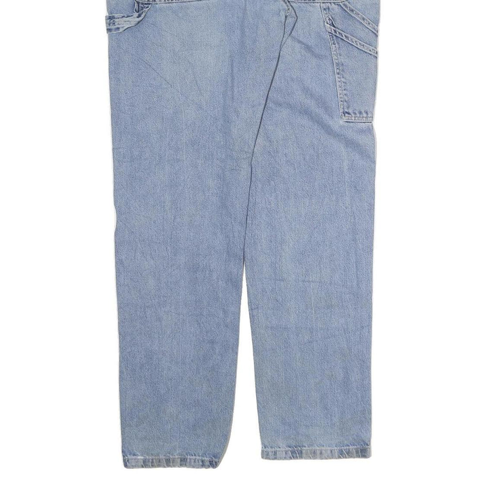 DICKIES Mens Jeans Blue Regular Straight Denim Medium W36 L33 Workwear