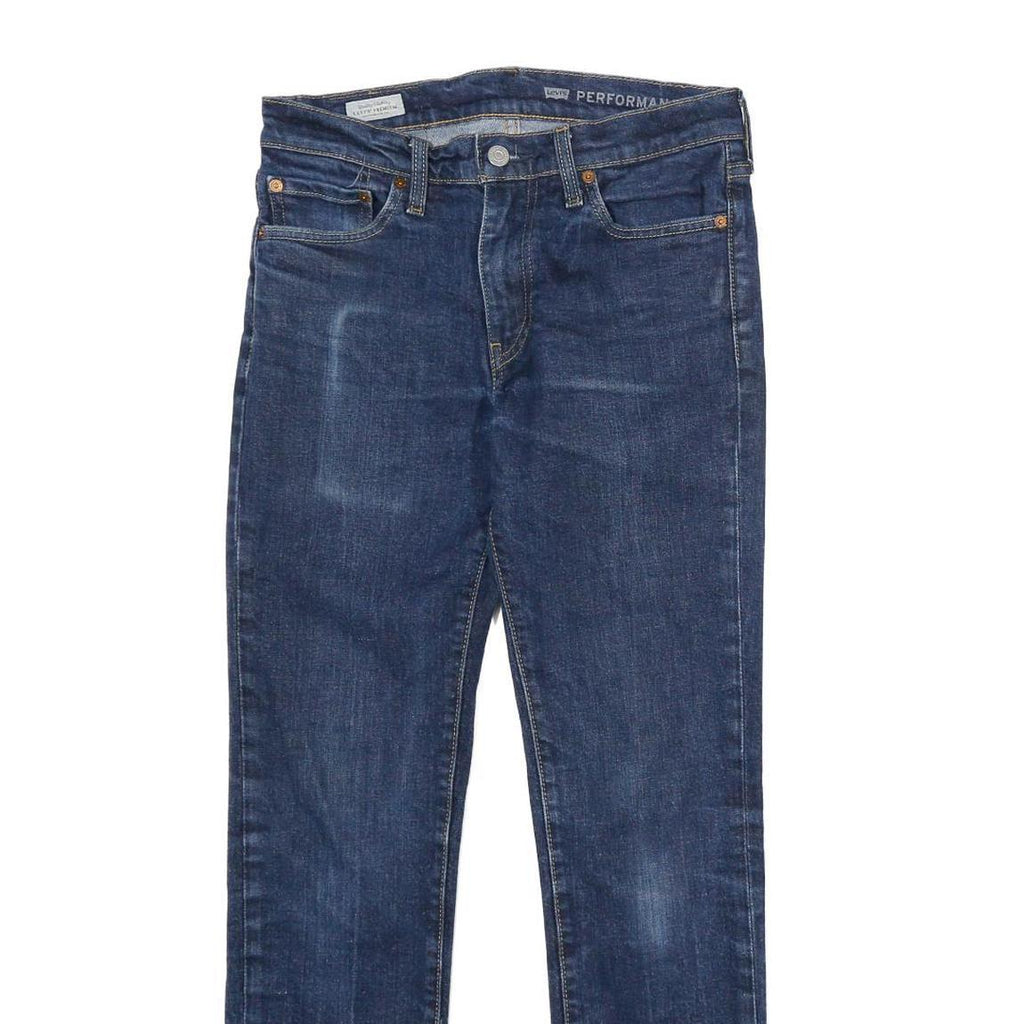 LEVI'S 511 BIG E Mens Slim Skinny Denim Dark W30 L32 Classic Zip Jeans