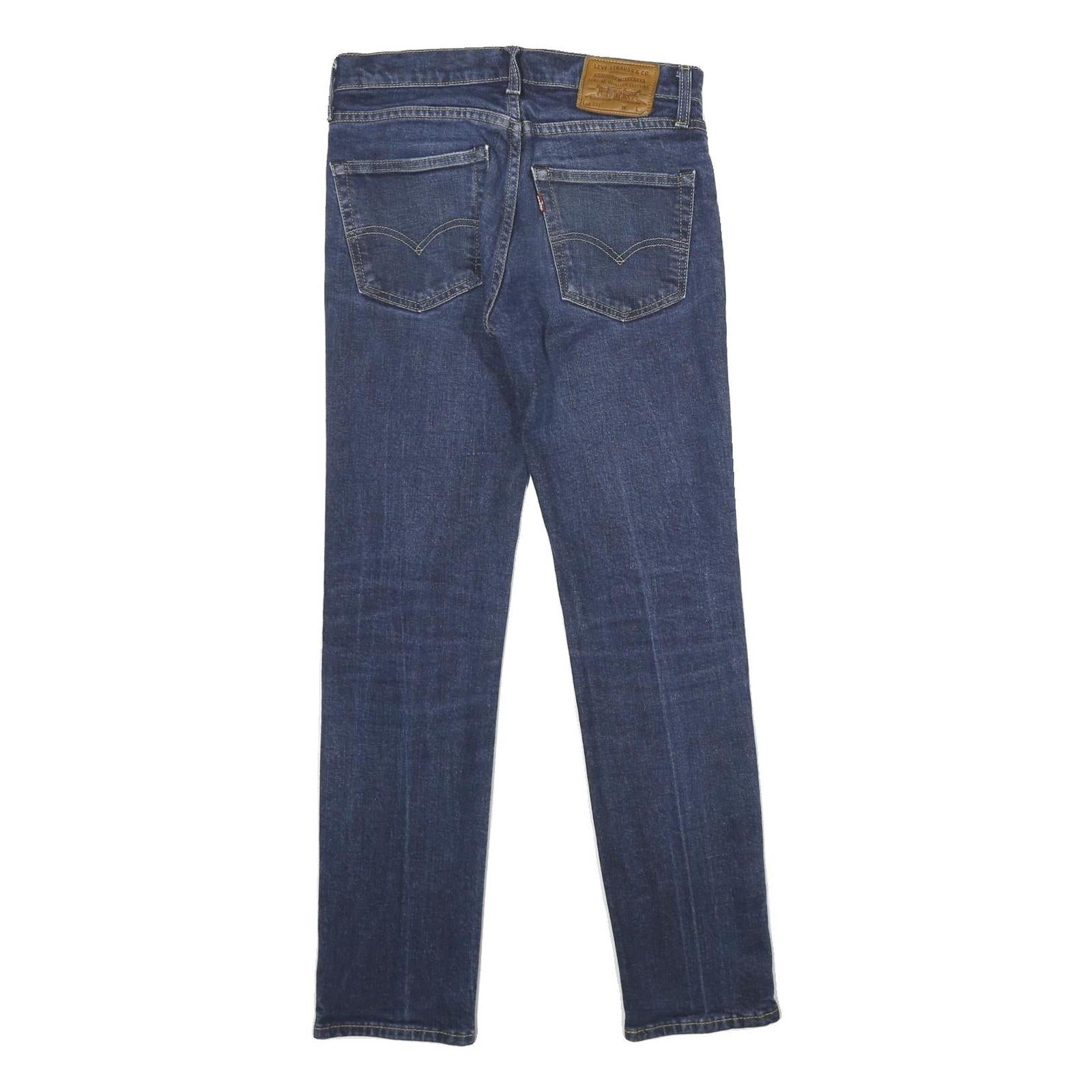 LEVI'S 511 BIG E Mens Slim Skinny Denim Dark W30 L32 Classic Zip Jeans