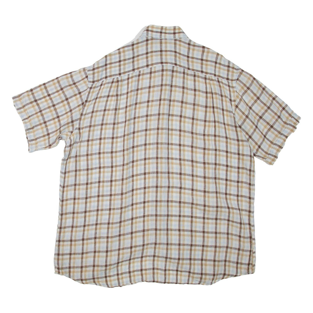 BOGNER Mens Shirt Brown Check XL