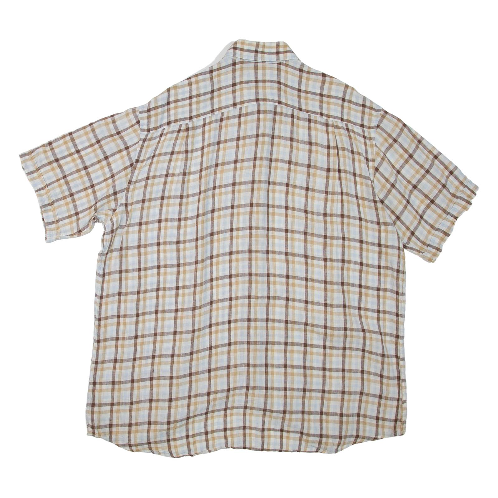 BOGNER Mens Shirt Brown Check XL