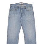 LEVI'S 514 Mens Jeans Blue Slim Straight Denim Medium W33 L30 Classic Style