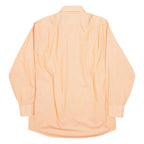 TOMMY HILFIGER Mens Plain Shirt Orange Long Sleeve M