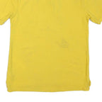 POLO RALPH LAUREN Mens Yellow Polo Shirt Short Sleeve Embroidered Logo M Cotton