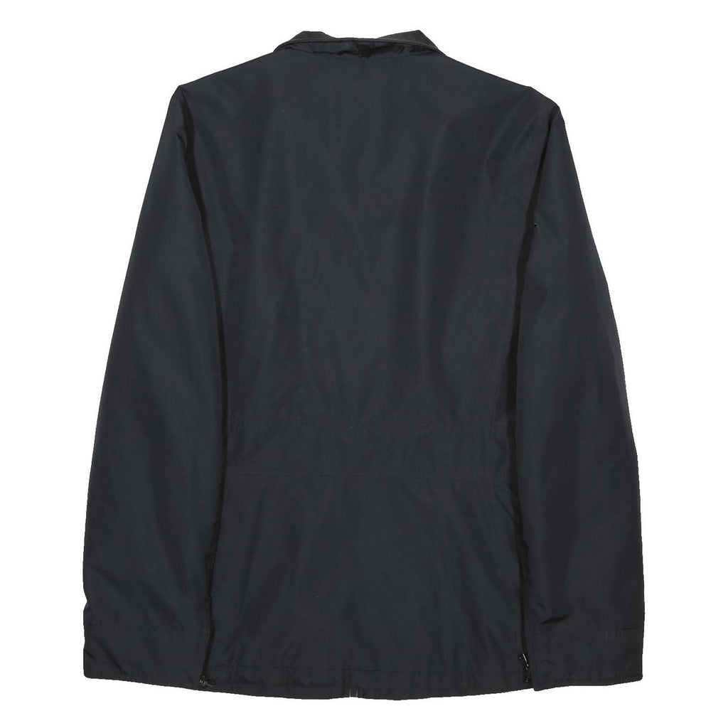 PAUL & SHARK Womens Black Typhoon Zip Jacket S Polyester Plain Lightweight